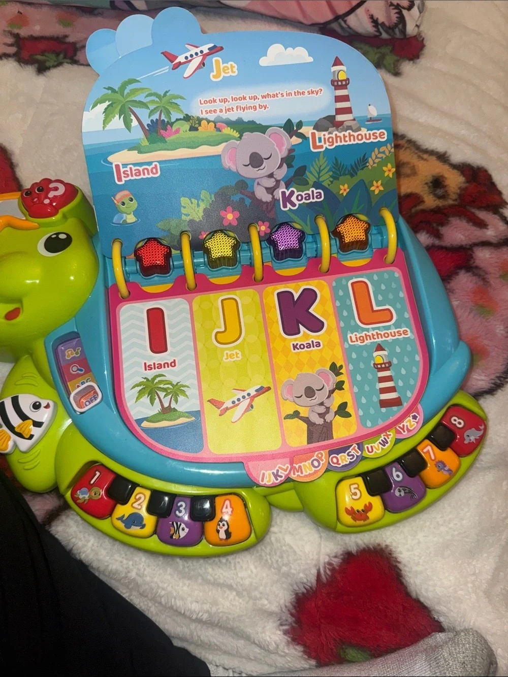 VTech Touch & Teach Sea Turtle Learning Toy - Blue & Green